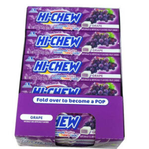 Hi-Chew Grape Chewy Candy 1.76oz, 15ct