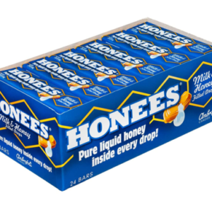 Honees Milk & Honey Filled Drops 1.6oz, 24ct