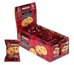 Walkers Chocolate Chip Shortbread Cookies 1.4oz, 2pack, 20ct