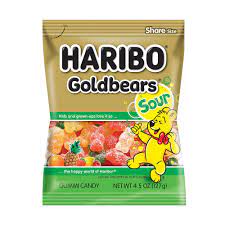 Haribo Sour Goldbears 4.5oz, 12ct