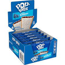 Pop Tarts Frosted Blueberry 3.3oz, 6ct