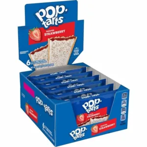 Pop Tarts Frosted Strawberry 3.3oz, 6ct