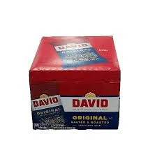 David Salted and Roasted Original Sunflower Seeds 1.75oz, 24ct