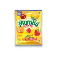 Mamba Fruit Chews Candy Bag 7.05oz, 12ct