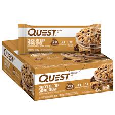 Quest Chocolate Chip Cookie Dough Protein Bar 2.12oz, 12ct