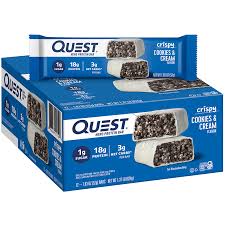 Quest Crispy Cookies & Cream Hero Protein Bar 1.83oz, 12ct