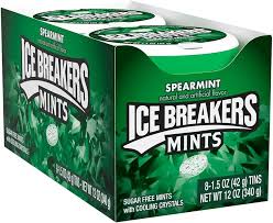 Ice Breakers Spearmint 1.5oz, 8ct