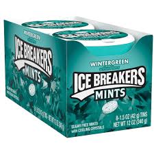 Ice Breakers Wintergreen 1.5oz, 8ct