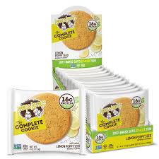 Lenny & Larryβs Lemon Poppy Seed The Complete Cookie 4oz, 12ct