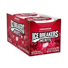 Ice Breaker Mint Cinnamon Mints 1.5oz, 8ct