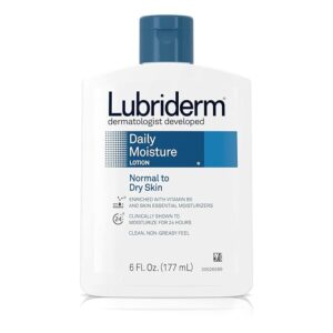 Lubriderm Daily Moisture Lotion For Normal To Dry Skin 6oz