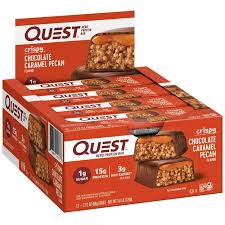 Quest Crispy Chocolate Caramel Pecan 2.12oz, 12ct