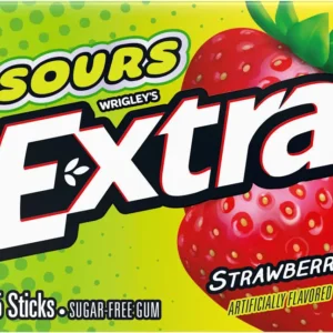extra sour strawbery gum
