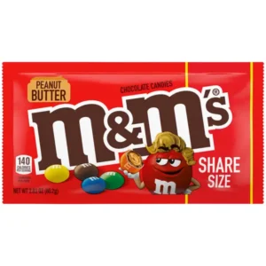 m&m's peanut butter 24ct share size