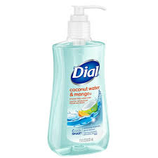 Dial Antibacterial Liquid Hand Soap Coconut Water & Mango 7.5oz