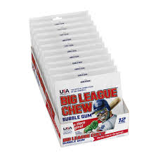 Big League Chew Bubble Gum 2.12oz, 12ct